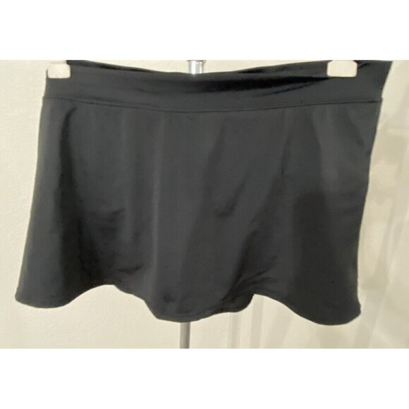 Tropical Escape Womens Size 18 Black Skirted Swim Suit Bottoms Only - Picture 1 of 6